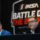 IMSA President John Doohan (right) and IMS President Doug Boles (right)